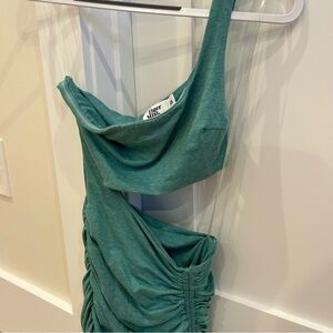 Tiger Mist green mini dress